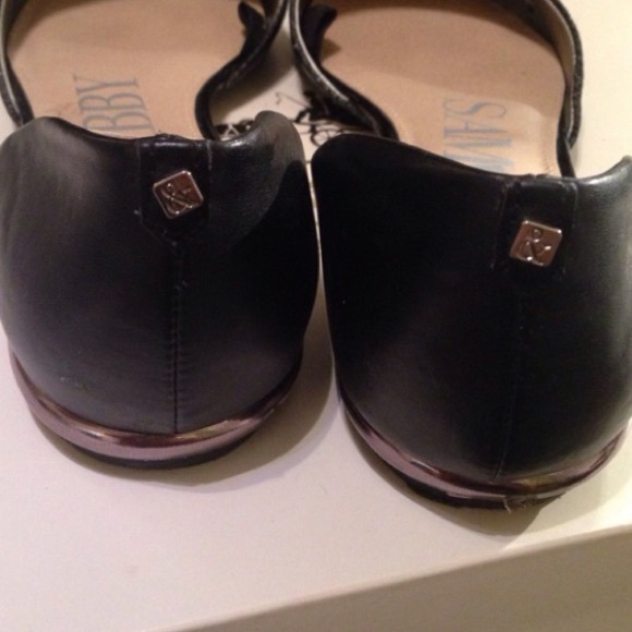 ❌ SOLD ❌ Sam & Libby black d'orsay flats - Picture 2 of 4