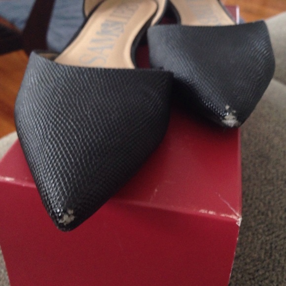 ❌ SOLD ❌ Sam & Libby black d'orsay flats - Picture 3 of 4