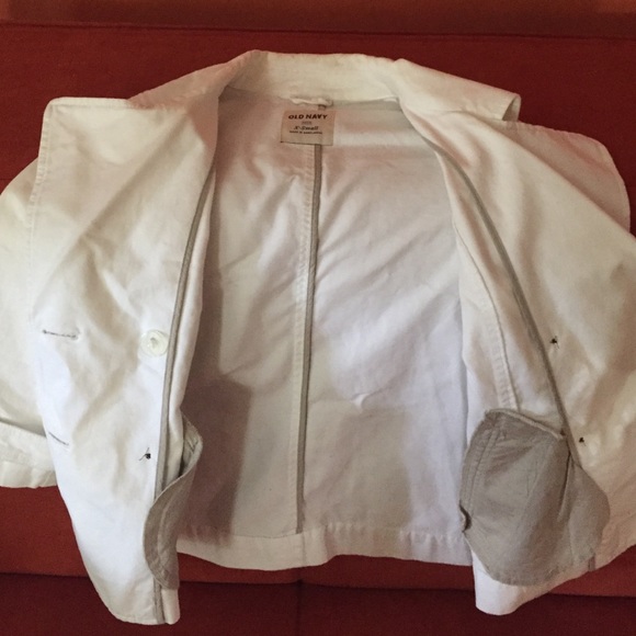 Light white blazer 3/4 sleeves - Picture 3 of 3