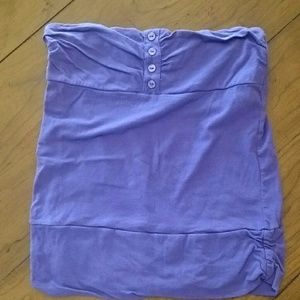 L ambiance apparel woman's purple top