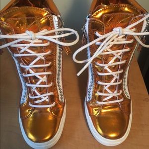 Authentic Giuseppe Zanotti Metallic