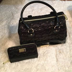 Betsy Johnson purse and wallet