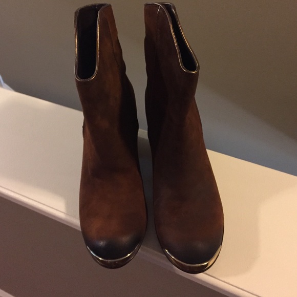 Fergie booties. New in the box.