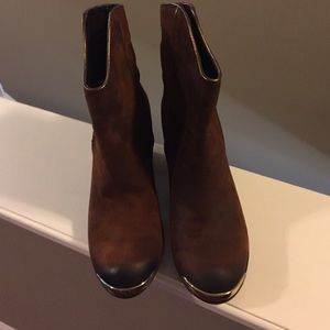 Fergie booties. New in the box.