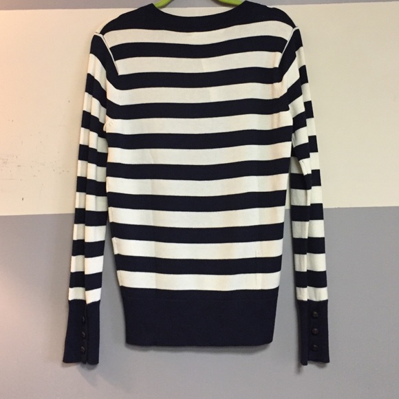 Vineyard Vines Navy & White Striped Sweater Size L - Picture 4 of 4