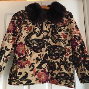 Ann Taylor Loft jacket with removable-collar