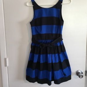Abercrombie black and blue dress