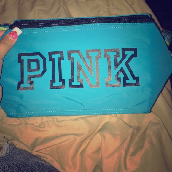 Pink lunch bag