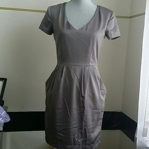 Formal silver dress