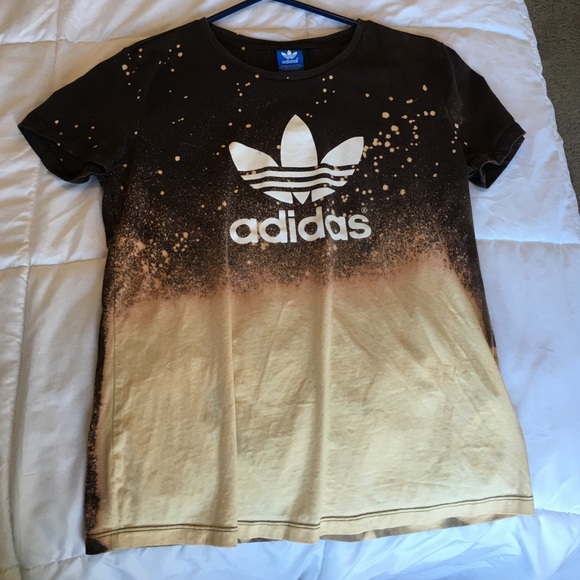 Acid wash Adidas shirt