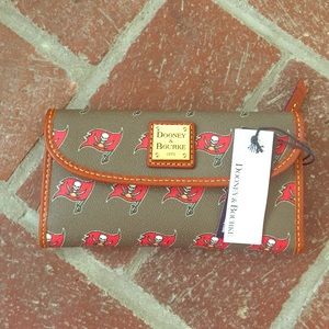 Authentic Dooney & Bourke Buccaneers Wallet