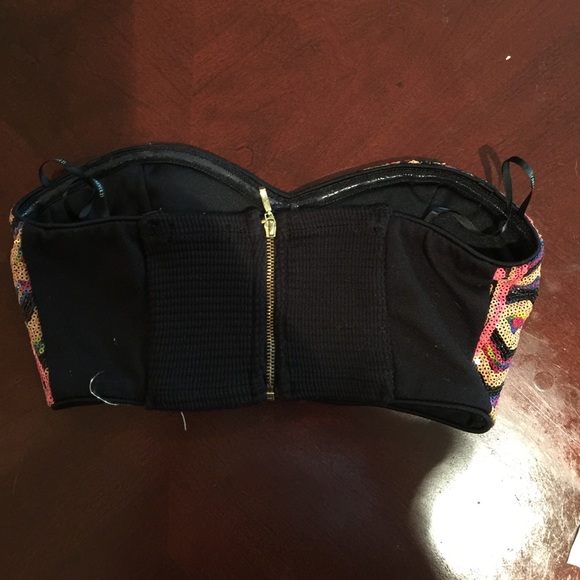 Multi Colored Sequined Top - Picture 2 of 2