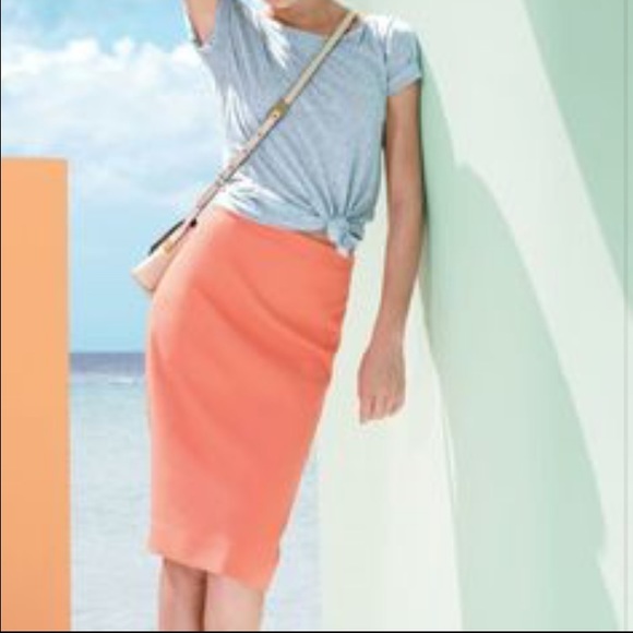 J. Crew pencil skirt double serge cotton size 00