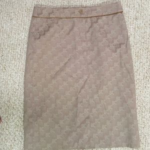 BCBGMAXAZRIA ABOVE THE KNEE SKIRT