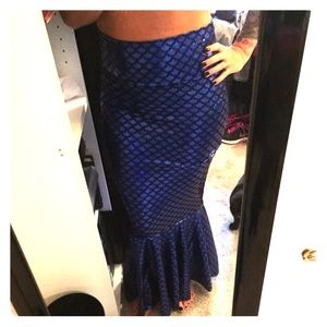 Mermaid tail skirt