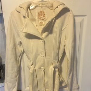 Wet seal white coat