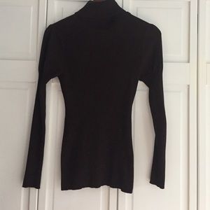 Brown Turtleneck Sweater