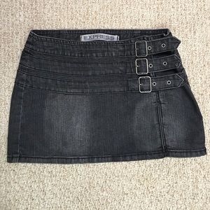 EXPRESS MINI DENIM SKIRT