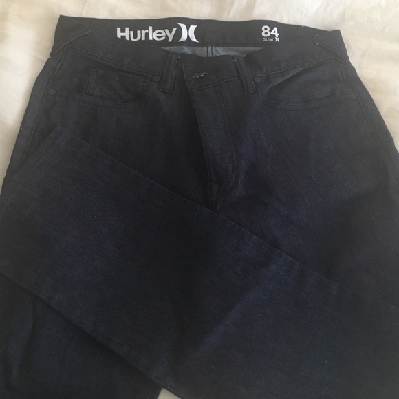 Men's Hurley never worn dark blue jean