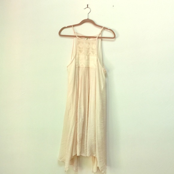 Crochet Festival Dress Boho cream