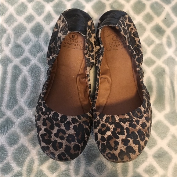 Cheetah Print Lucky Brand Flats