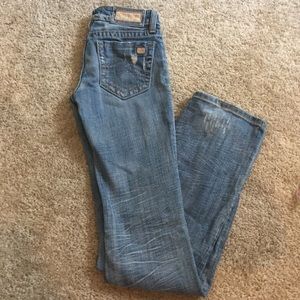 Adorable Miss Me Boot Cut/ Straight Leg Jeans