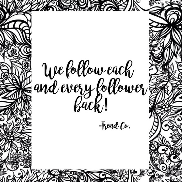 We follow back!👍