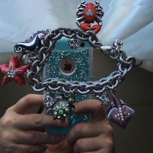 Betsey Johnson sea charm bracelet