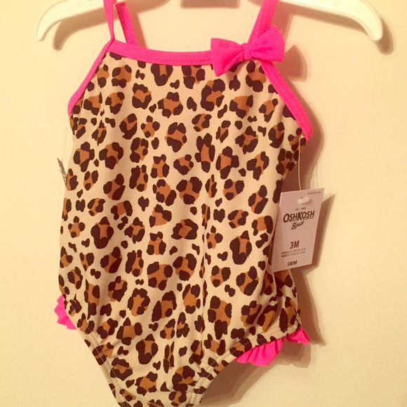 Cheetah Onepiece Swimsuit