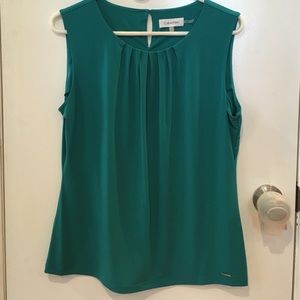 Calvin Klein shell - green