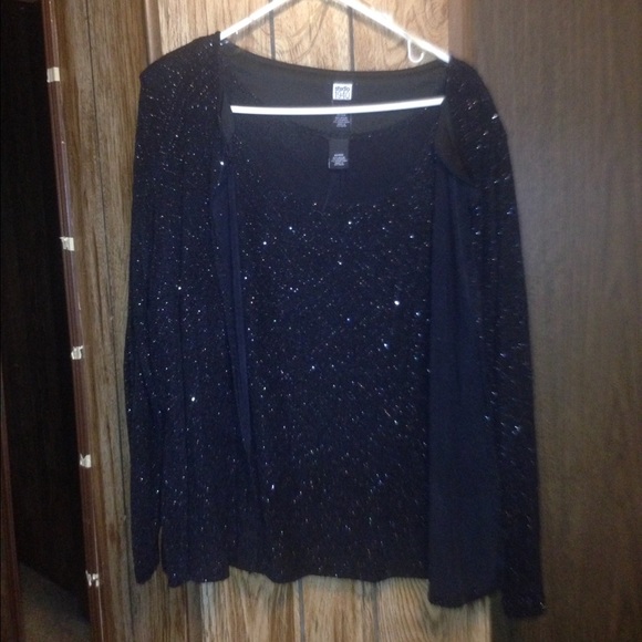 Studio 1940 tank/cardigan set