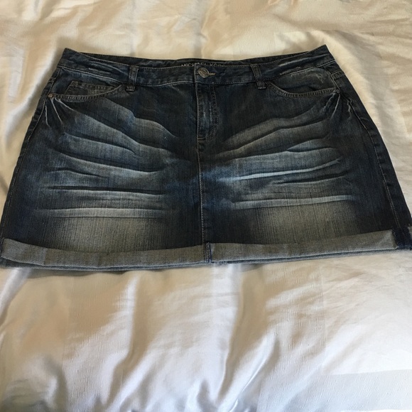 Michael Kors Denim Mini Skirt