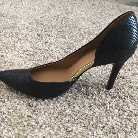 Snakeskin Heels