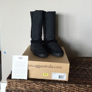 Sundance black ugg boots
