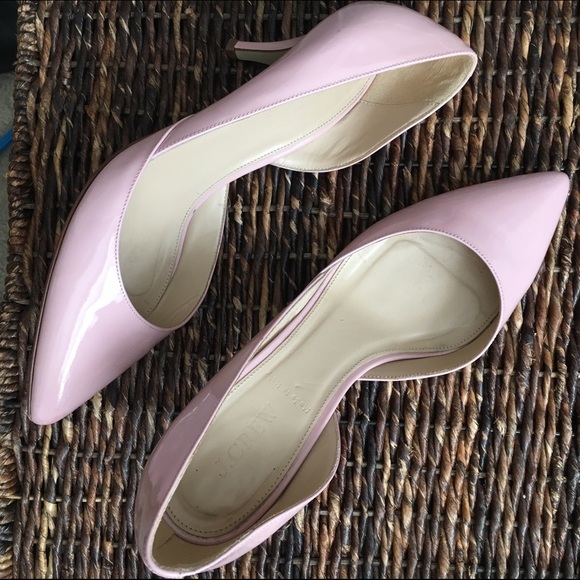 J.Crew Pink Patent Pumps