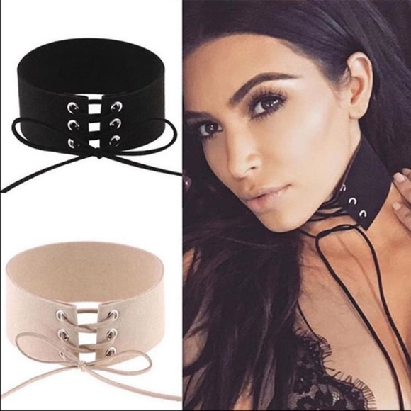 Jewelry - SALE! 🍾 FALL HOST PICK 🎀 Sexy Lace Up Choker