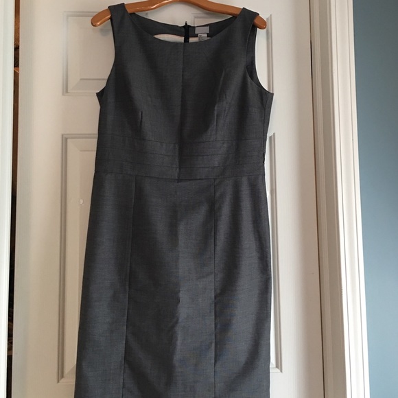 H&M grey sheath dress