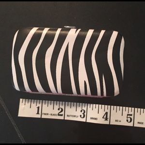 Zebra hard case wallet
