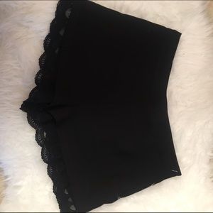 Forever 21 black high rise shorts