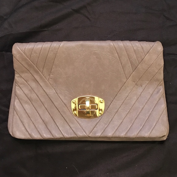 Urban Expressions tan clutch/crossbody