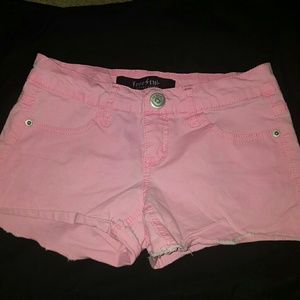 hot pink size 3 shorts