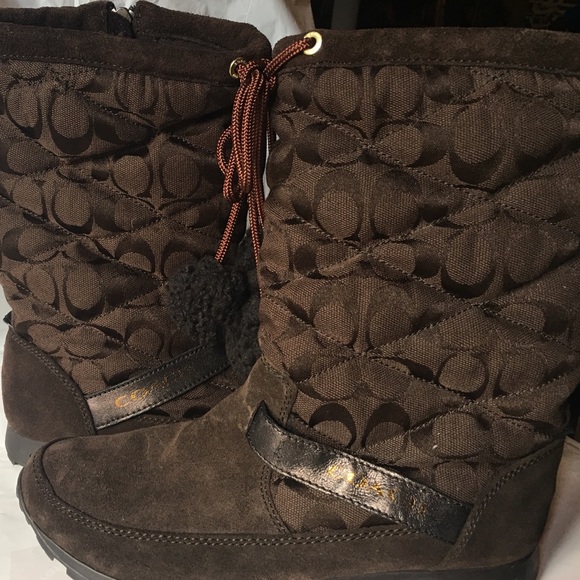Authentic Coach Boots - Picture 2 of 3