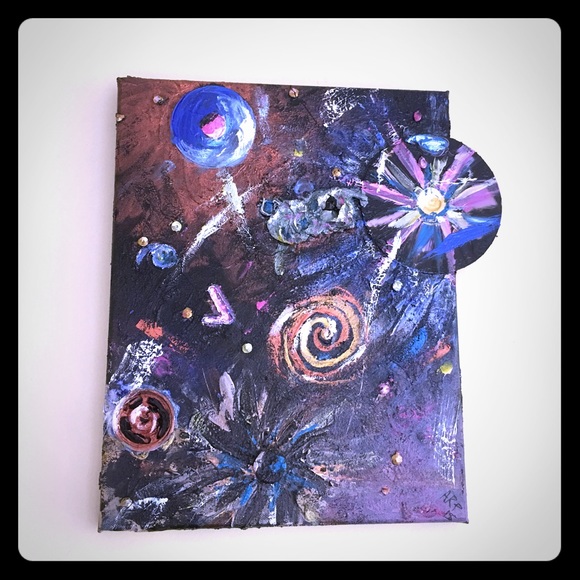 Texture wall art 10x 12"