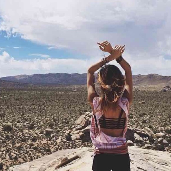 Strappy cage back bralette in black or white - Picture 2 of 3