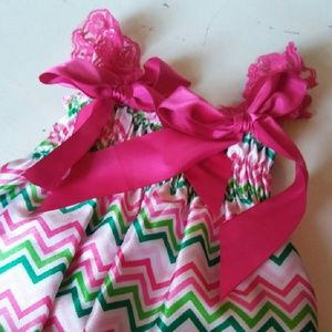Chevron Bubble Romper