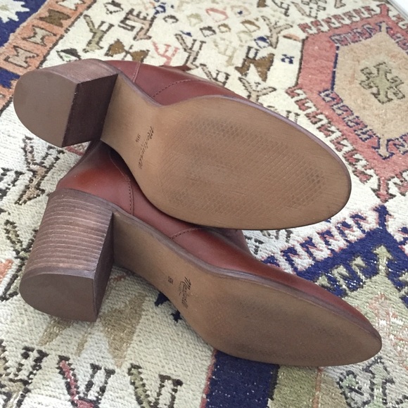Madewell The Ames Boot in Pecan size 9.5 - Picture 2 of 4