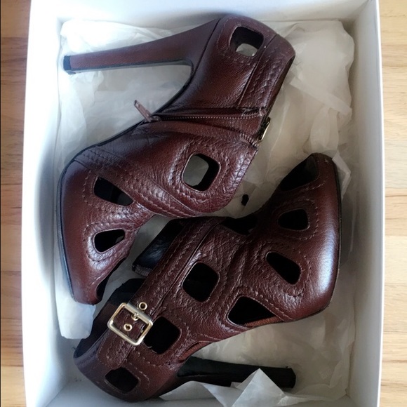 Givenchy cut-out booties