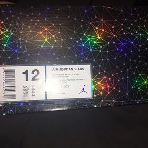 Air Jordan 3LAB5 SZ12