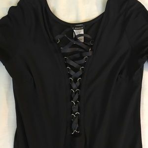 Long sleeved body suit