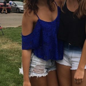 Off the shoulder top!